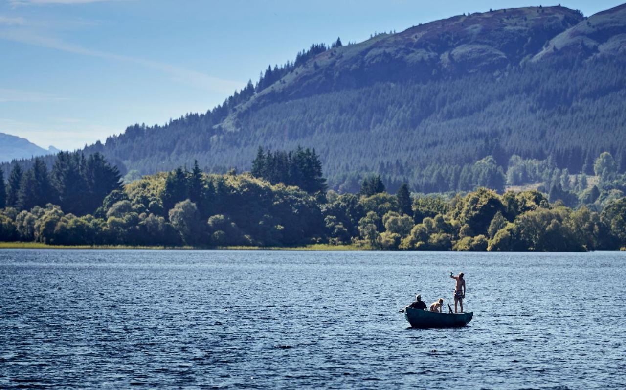 Lochend Chalets Hotel Port Of Menteith Exterior photo