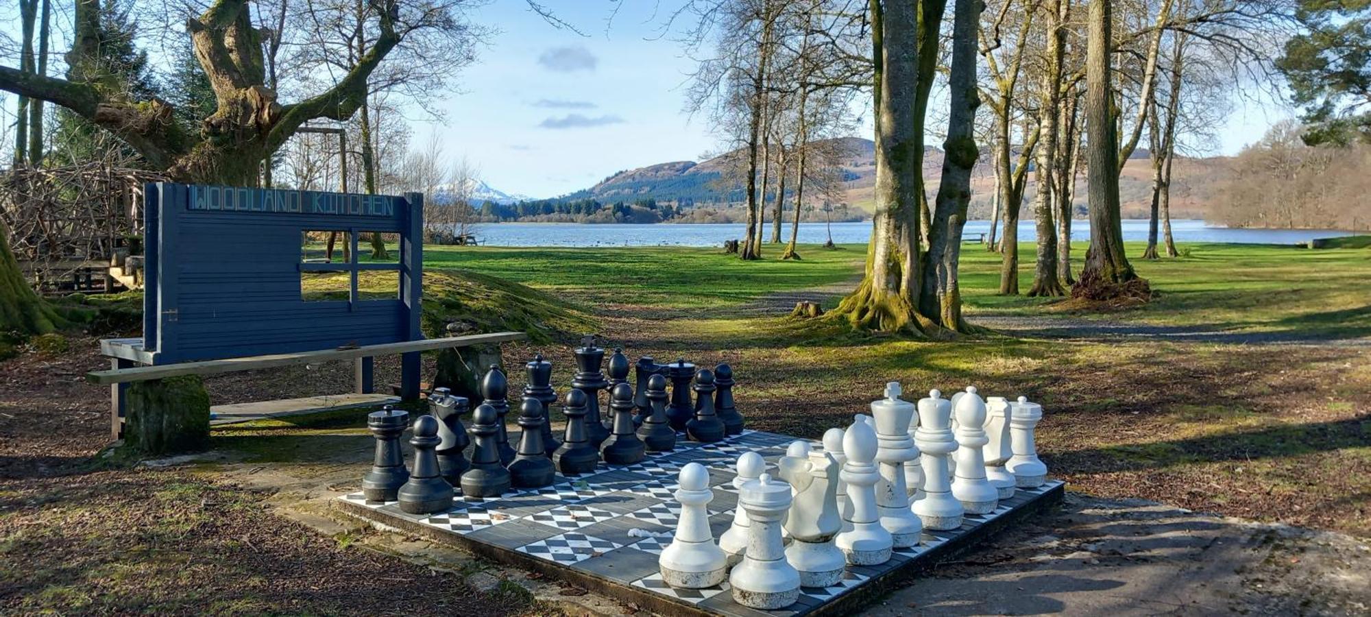 Lochend Chalets Hotel Port Of Menteith Exterior photo